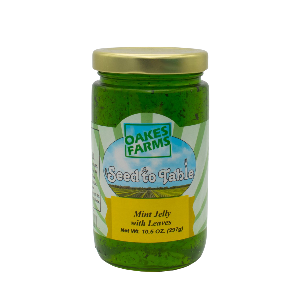 Mint Jelly with Leaves SeedtoTableDirectDelivery