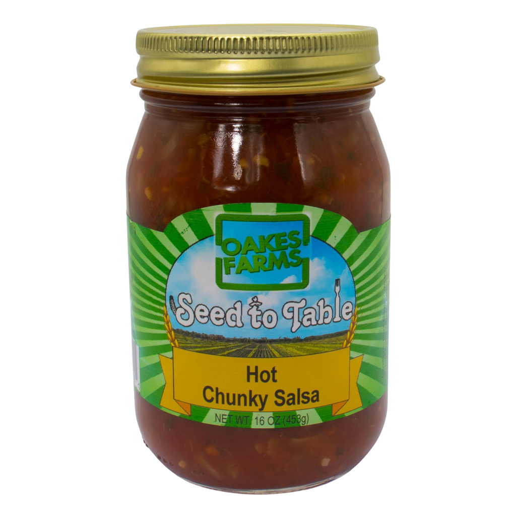 Hot Chunky Salsa - Seed to Table