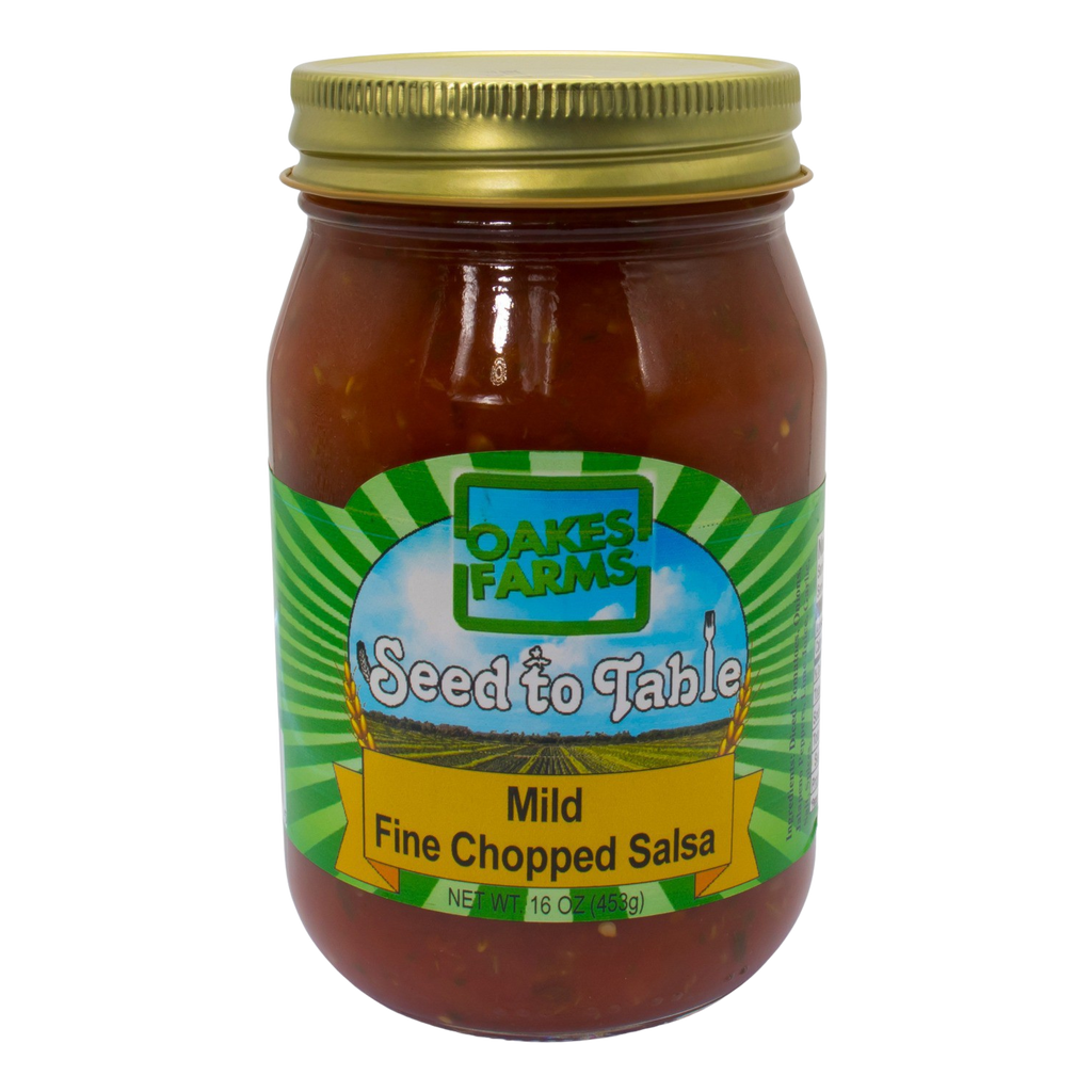 Mild Fine Chopped Salsa - Seed to Table