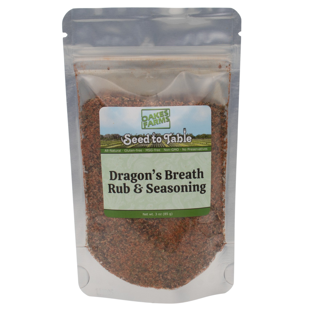 Dragon's Breath Rub & Seasoning - Seed to Table