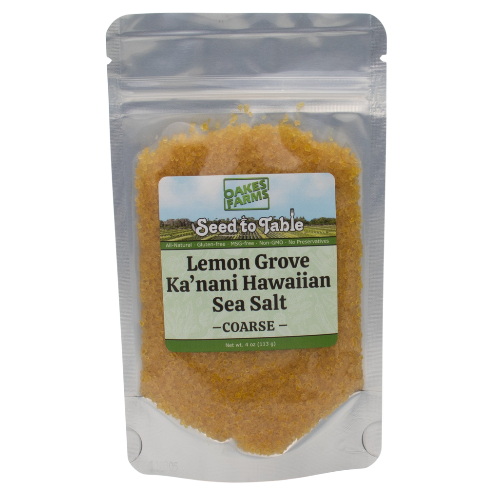 Lemon Grove Ka'nani Hawaiian Sea Salt Coarse - Seed to Table