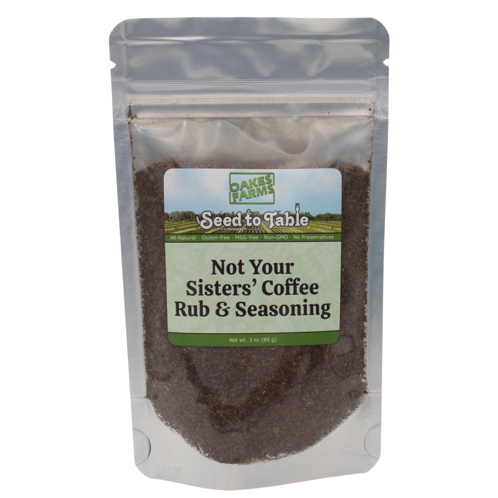 Not Your Sisters' Coffee Rub & Seasoning - Seed to Table