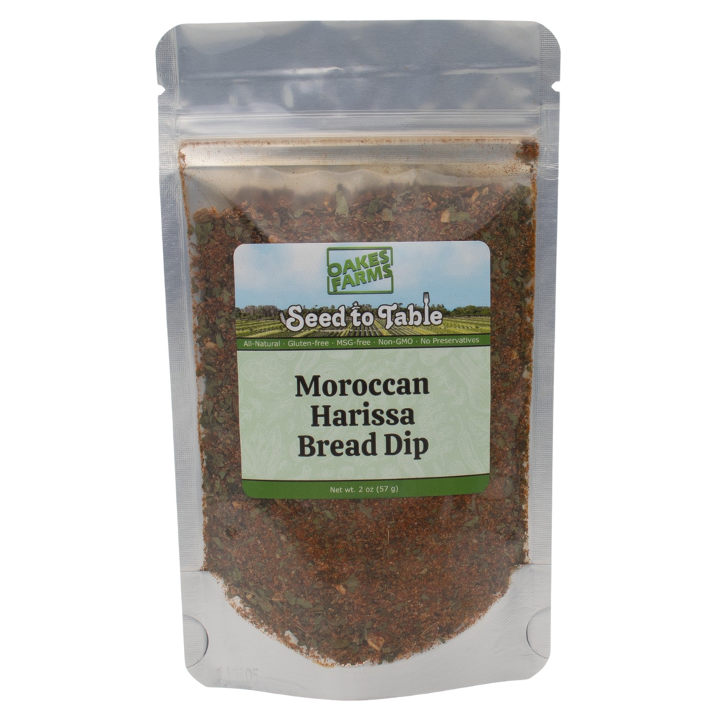 Moroccan Harissa Bread Dip - Seed to Table