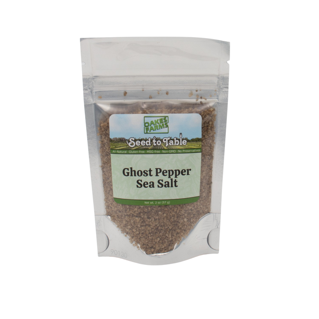 Ghost Pepper Sea Salt - Seed to Table