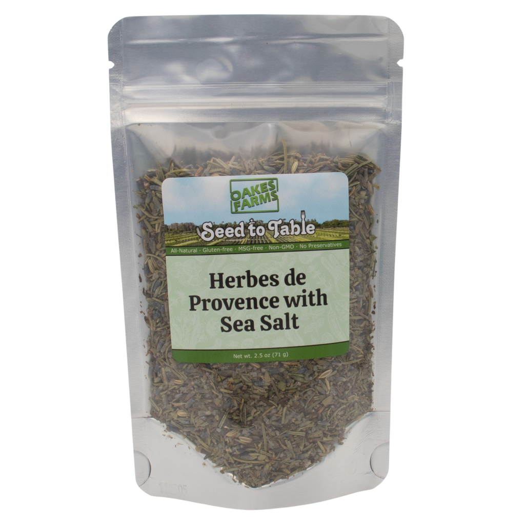 Herbes de Provence with Sea Salt - Seed to Table