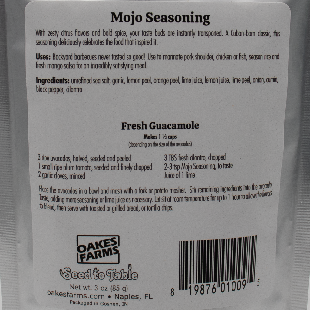 Mojo Seasoning - Seed to Table